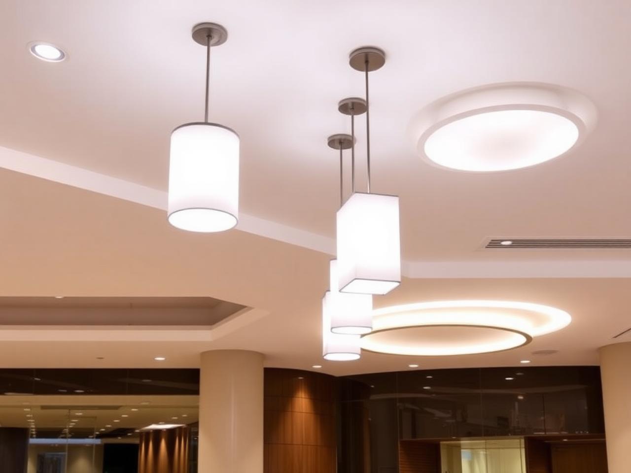 Commercial Lighting — commercial electrical service by Dena Electronics