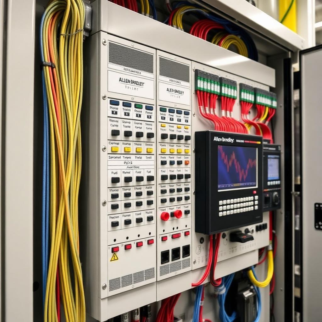 PLC Wiring & Industrial Automation project example by Dena Electronics