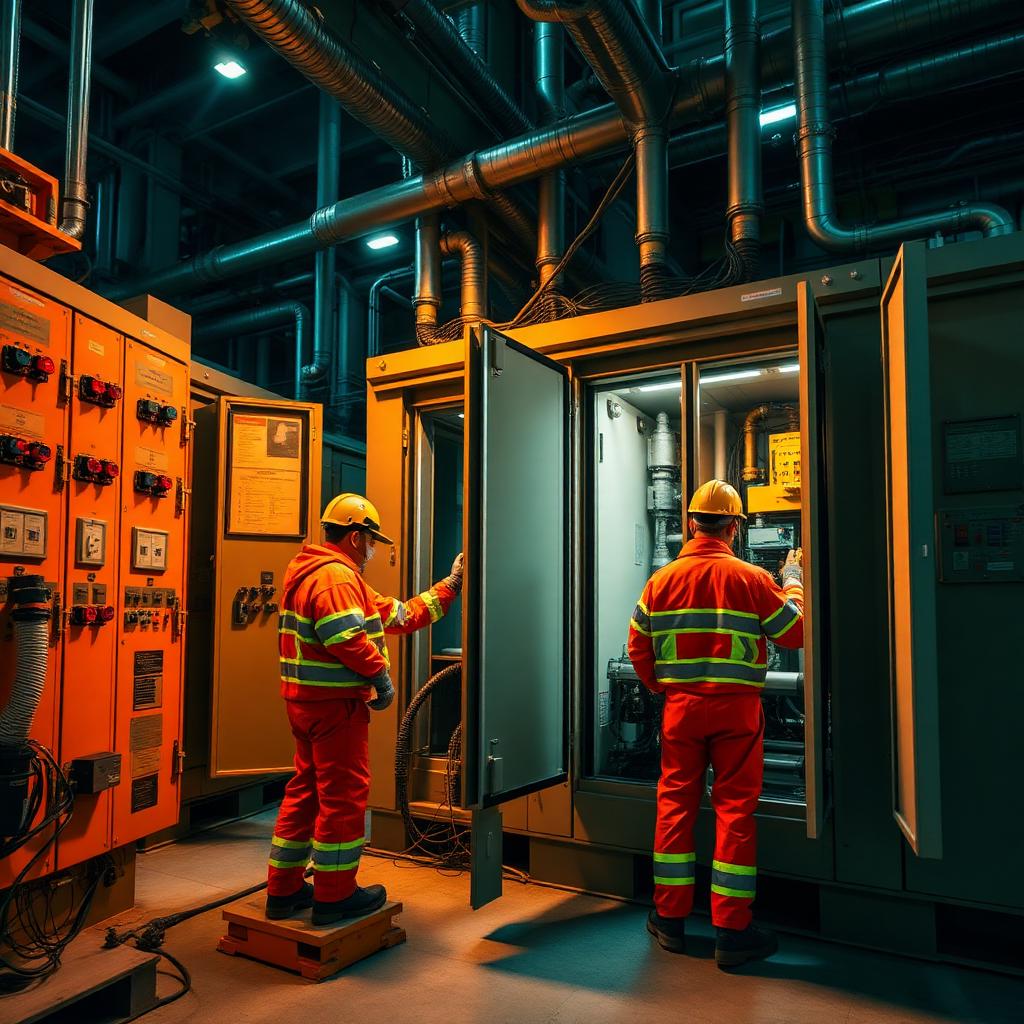Shutdown Maintenance — Industrial Electrical service by Dena Electronics