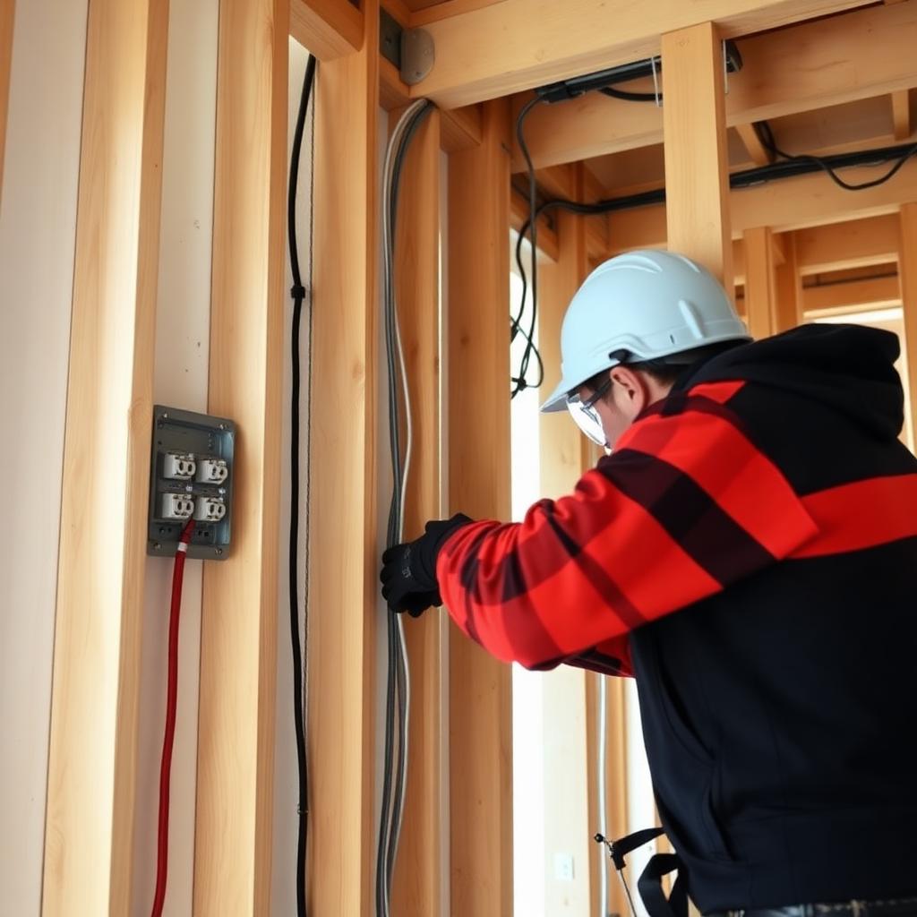 Home Wiring project example by Dena Electronics